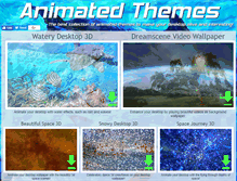 Tablet Screenshot of animated-themes.com